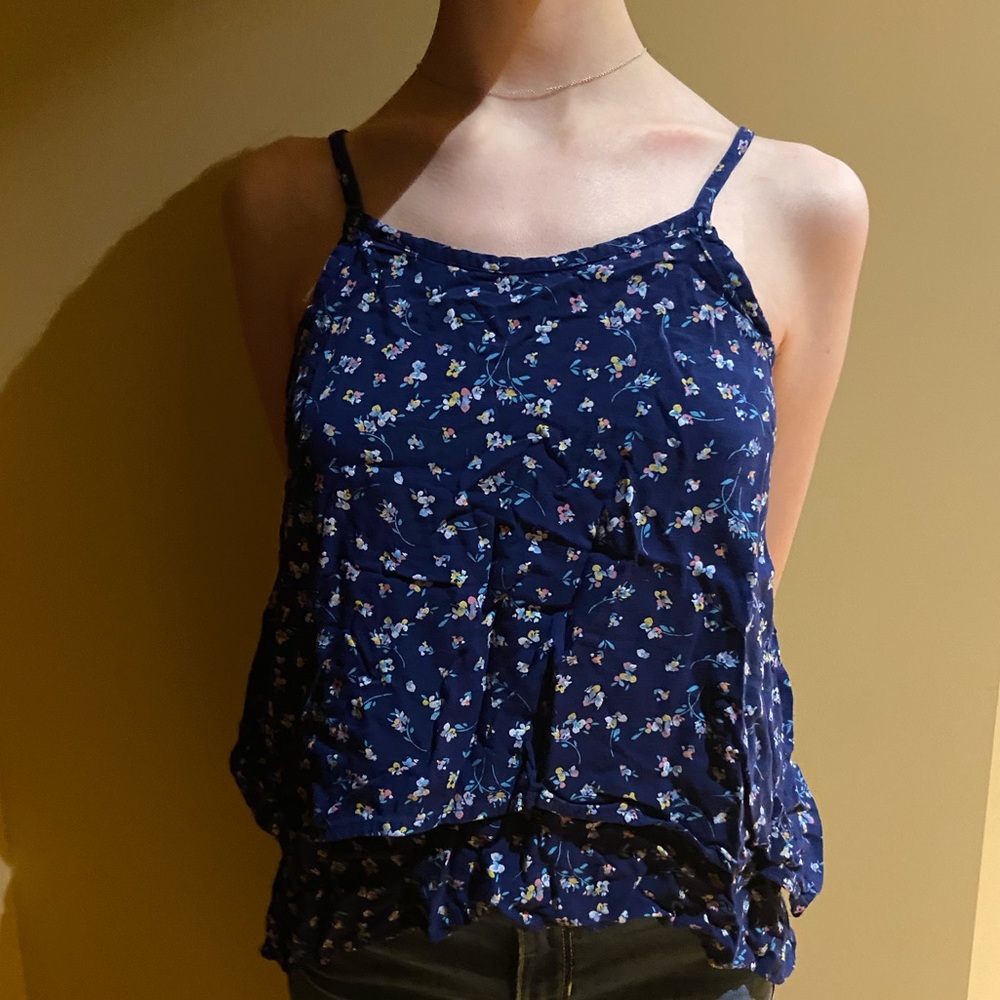 Girl’s Old Navy Floral Tank Top, Size 14 XL